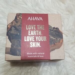 NEW! AHAVA - Love The Earth Love Your Skin 3 Piece Set Mud Mask Moisturizer